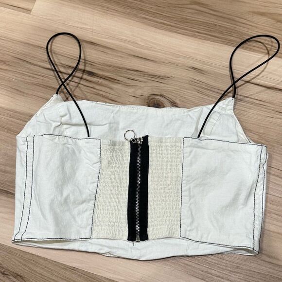 Urban Outfitters Bungee Bustier Cropped Top Women’s Medium - Picture 5 of 5